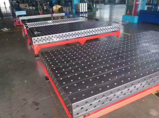 三維柔焊接平臺(tái)現(xiàn)場